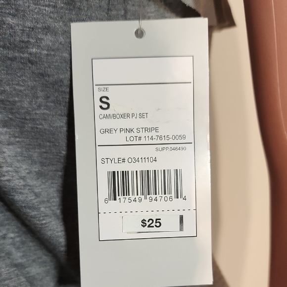 Olsenboye Gray Pleated Camisole Intimates - Picture 8 of 11